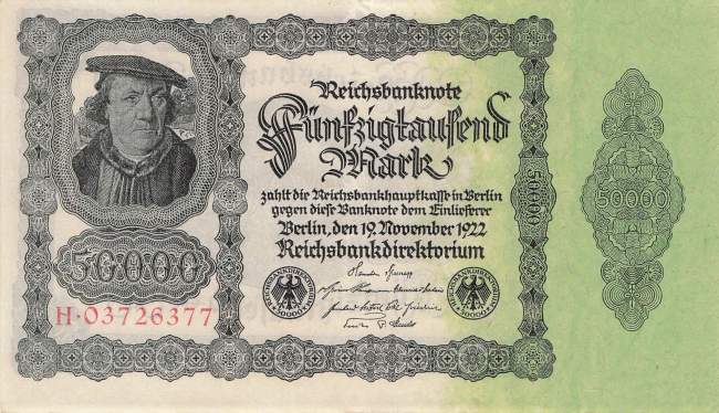 50000 Mark 1922 Ro.79b H